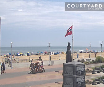 Live Boardwalk Webcam by Courtyard by Marriott Virginia Beach Oceanfront/South