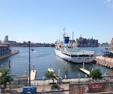 Baltimore Fells Point Inner Harbor Webcam