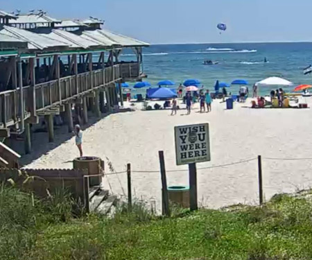 Pineapple Willy's Live Beach Cam, Panama City Beach Florida