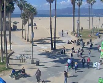 Sidewalk Cafe Webcam in Venice Beach
