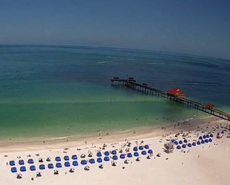 Clearwater Beach Webcam from Wyndham Grand