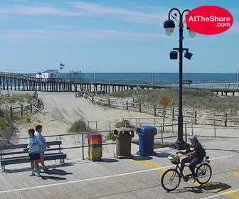 Ocean City, NJ 14th St Fishing Pier Cam