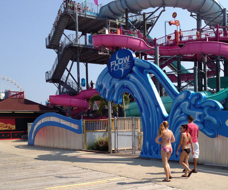 FlowRider Webcam in Wildwood, NJ