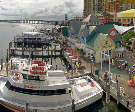 Harborwalk Village Webcam in Destin FL