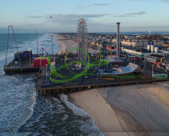 Aerial Tour of Seaside Heights, NJ