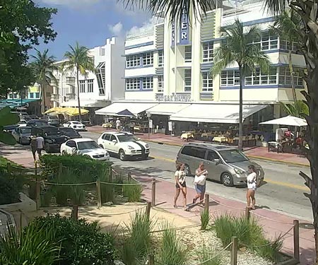 Ocean Drive Webcam Miami FL