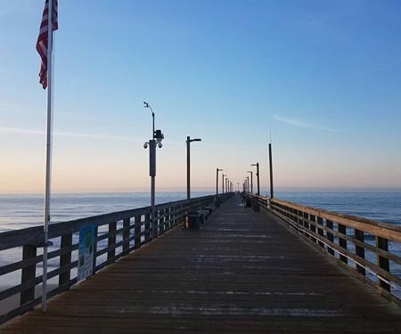 Surf City Ocean Pier Cam