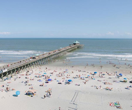 Live Cam from Pier 101 Folly Beach SC