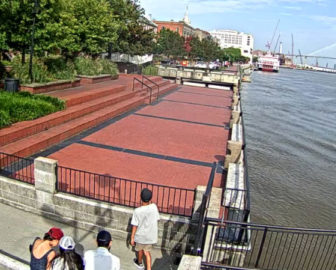 River Street Plaza Webcam in Savannah