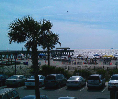 Spanky's Beachside Surf Cam Tybee Island, GA