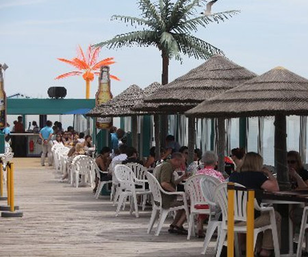 Martell's Tiki Bar Pier Cam Point Pleasant Beach, NJ