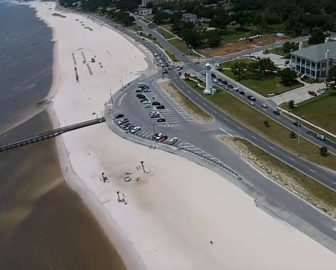 Aerial Tour of Biloxi, MS