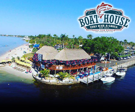Boathouse Tiki Bar & Grill Cape Coral FL Live Webcam
