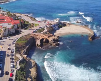 La Jolla Beach Cove, California