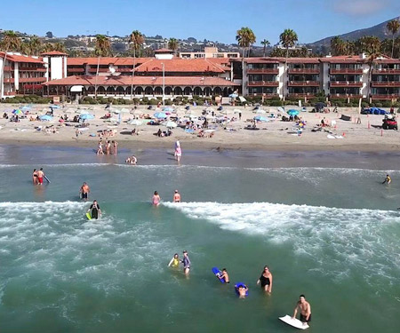 La Jolla Shores Hotel Beach Cam