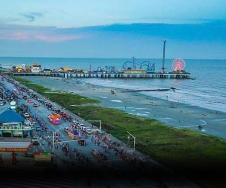 Galveston TX Beach Surf Cam