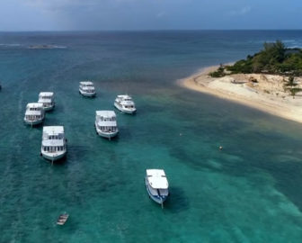 Aerial Tour of Cayman Islands, Caribbean Islands, Resort Beach Vacation