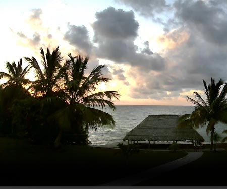 Corozal Bay Webcam in Belize, Caribbean Islands