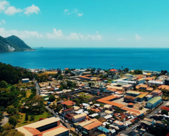 Aerial Tour of Dominica, Resort Beach Vacation, Visit Caribbean Islands
