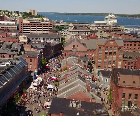 Old Port Festival Downtown Portland