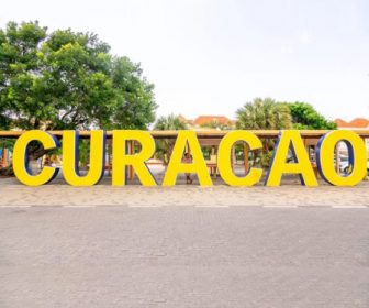 Curacao Sign Live Webcam Wilhelmina Park Resort Beach Vacation, Visit Caribbean Islands