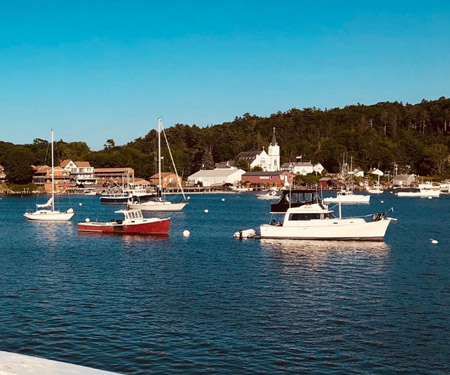 Tugboat Inn Harbor Cam Boothbay Harbor