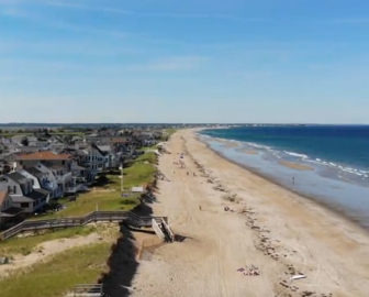 Aerial Video of Salisbury Beach, MA