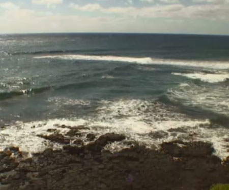 Live surf cam from Lawai Beach in Koloa, Hawaii