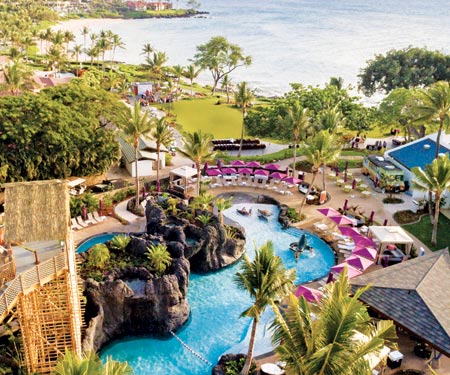 Nalu Adventure Pool Webcam at Wailea Beach Resort - Marriott