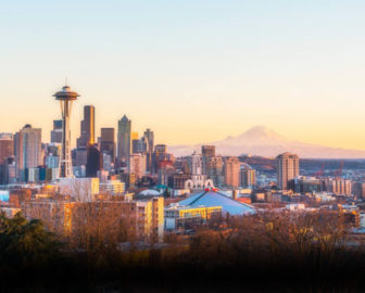 Space Needle Live Panocam in Seattle