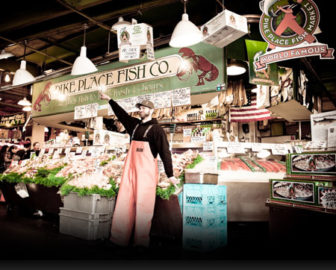 Pike Place Fish Market Live Cam in Seattle