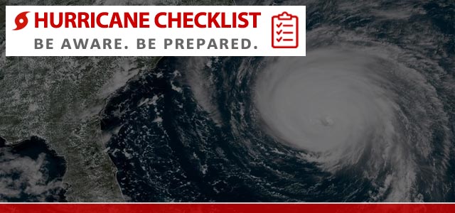 How to Prepare for a Hurricane - Hurricane Checklist
