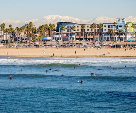 Huntington Beach Surf Cam, Surf City, USA