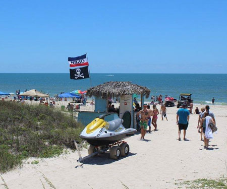 Live Webcam Blue Parrot Oceanfront Cafe in St. George Island, Florida