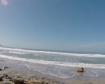 Surfing Video Blacks Beach, CA