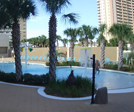 Emerald Beach Resort Pool Cam, Panama City Beach FL