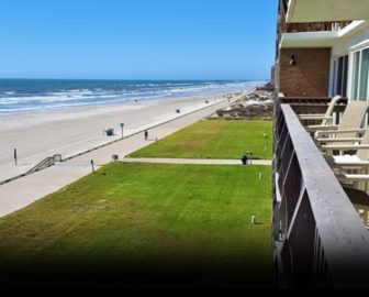 North Padre Island Seawall Beachfront Webcam, Corpus Christi TX