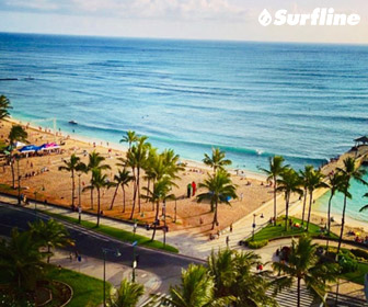 Park Shore Waikiki Surf Cam by Surfline, Honolulu, Oahu