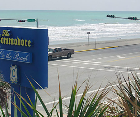 The Commodore on the Beach, Galveston Webcam