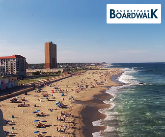 Asbury Park Boardwalk Live Cam, New Jersey