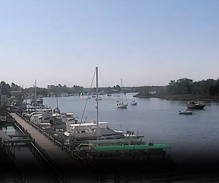 Winyah Bay Live Cam, Georgetown, SC