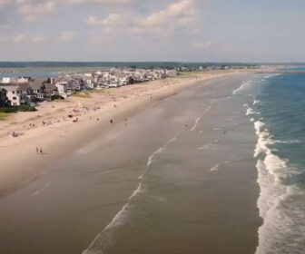 Aerial Video Tour of Wells Beach, ME