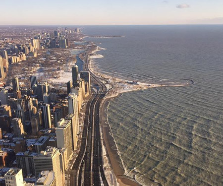 Downtown Chicago Live Cam, John Hancock Center