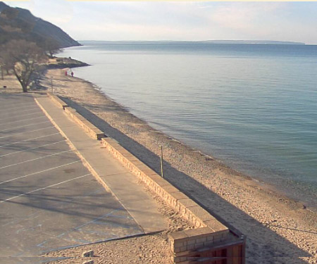 Empire Beach Wave Cam, Lake Michigan