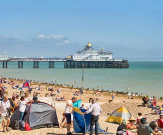 Eastbourne Beach Live Cam, Seafront England UK