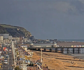 Hastings Pier, England Live Cam, UK, Great Britain