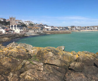 Orange Roofs St Ives Harbour Webcam, England UK