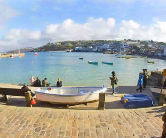 St Ives Harbour Beach Webcam, England, UK