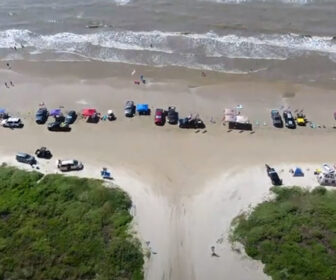 Crystal Beach, Bolivar Peninsula Highlights, Aerial Video Tour