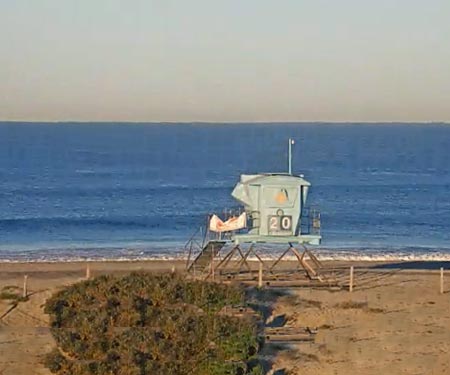 Ponto Webcam, popular surf spot Carlsbad, CA